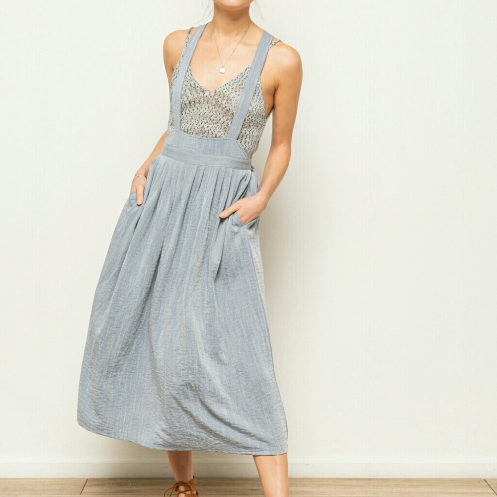 🆕Overall Midi Skirt - Picture 3 of 6